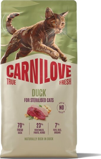 Carnilove True Fresh Adult Sterilised Tørrfôr And 2x6kg Carnilove True Fresh Adult Sterilised Tørrfôr And 2x6kg