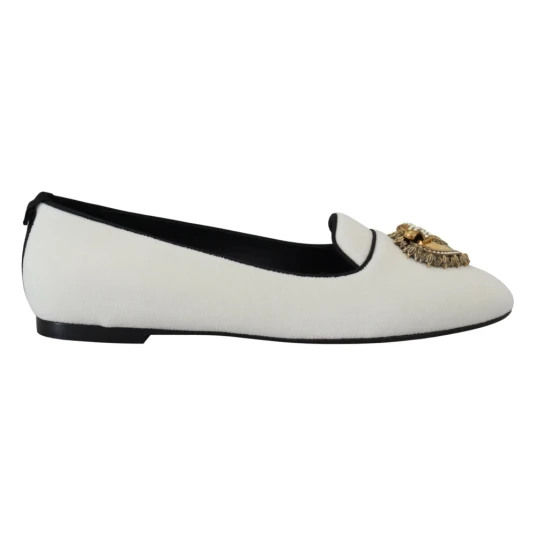 Dolce & Gabbana Dame Sko Hvit 35 1/2 EU