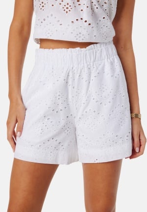 Pieces Pcvilde Mw Shorts Bright White M