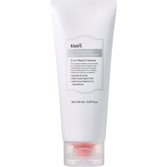 Klairs Freshly Jucied Vitamin Mask Cleanser 150 ml Klairs Freshly Jucied Vitamin Mask Cleanser 150 ml