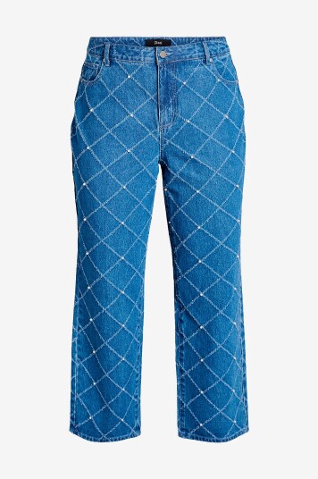 Zizzi Jeans jMavia Pearl Kiana Blå