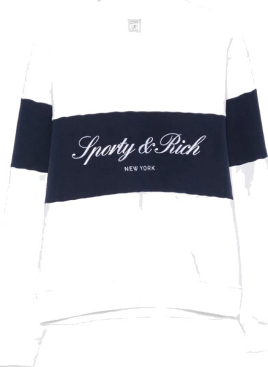Sporty & Rich Dame Gensere & Hettegensere Hvit S,