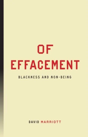 Of Effacement Av David Marriott Of Effacement Av David Marriott