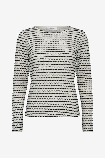 Co’couture Topp Alanicc Contrast Blouse Hvit