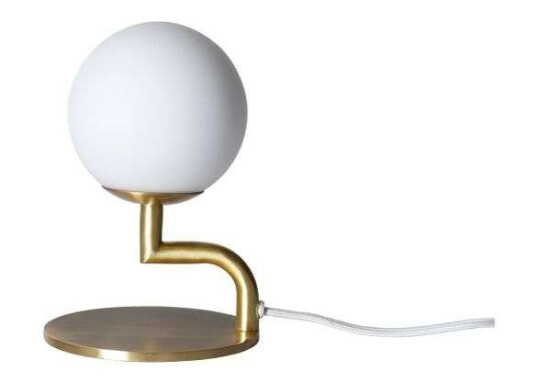 Pholc Mobil Bordlampe 18 Brass/Opal