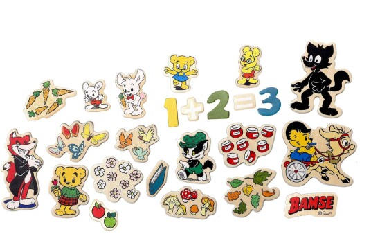 Bamse Magnetiske Tall og Figurer Bamse Magnetiske Tall og Figurer