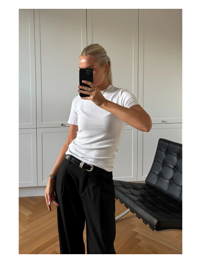 Noella Lidie Ss Top - White - XS
