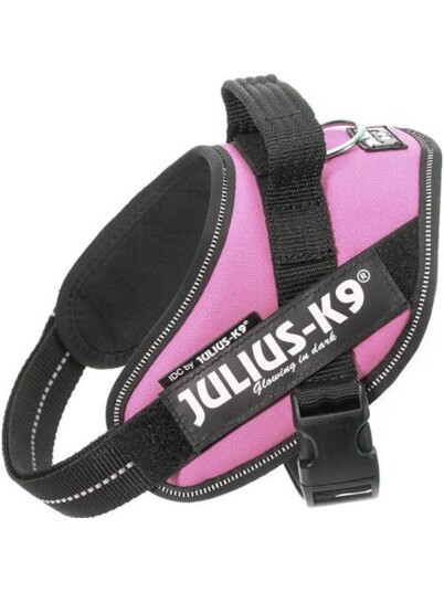 Julius-K9 IDC-harness.Mini rosa 51-67 cm