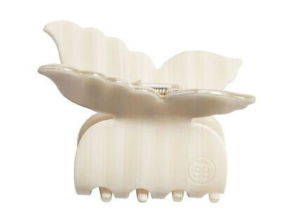 By Barb Butterfly Hair Claw Creme white