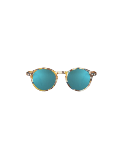 Izipizi #D solbrille junior - blue tortoise mirror