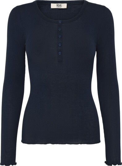 RM By Rosemunde | Rmwbalta Modal Ls Placket T Shirt | XS