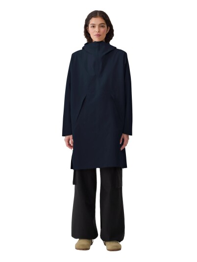 Blæst Aalesund Poncho Dark Navy Jakke Navy unisex XL Blæst Aalesund Poncho Dark Navy Jakke Navy unisex XL