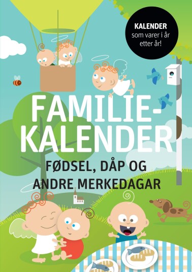 Familiekalender Fødsel Dåp Og Andre Merkedagar
