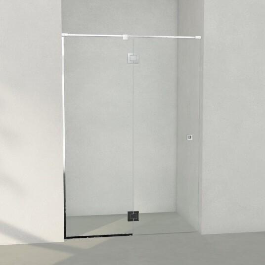INR Iconic Nordic Rooms Dusjnisje ARC 5 Frame Måltilpasset Svart Matt / Bronse Glass