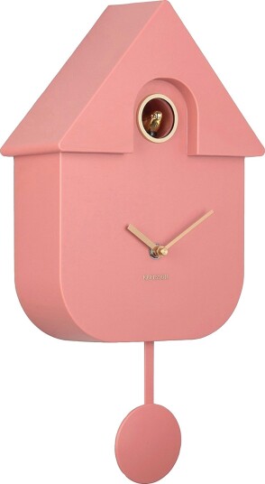 Karlsson Veggklokke Modern Cuckoo Oro Rosa