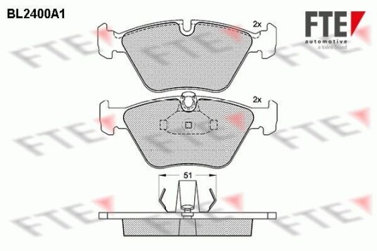 Bremseklosser FTE 9010720