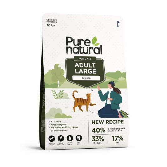 Purenatural Cat Adult Large Chicken (10 kg) Purenatural Cat Adult Large Chicken (10 kg)