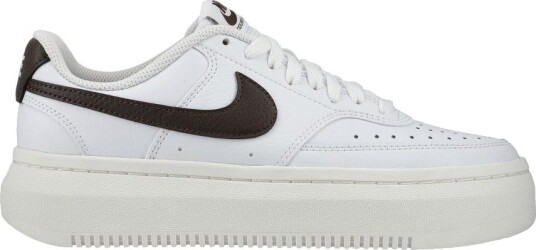 Nike Sneaker Court Vision Alta   Hvit/brun/seil Kvinner størrelse 41