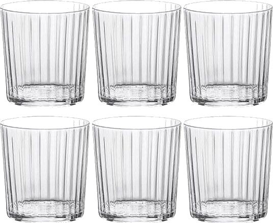 Modern House Aqua vannglass 35 cl 6 pack klar Modern House Aqua vannglass 35 cl 6 pack klar