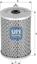Oljefilter UFI 25.530.01 Oljefilter UFI 25.530.01