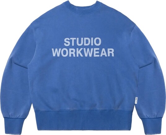 DEYS Lawndale Crewneck Sweatshirt   WASHED BLUE   S