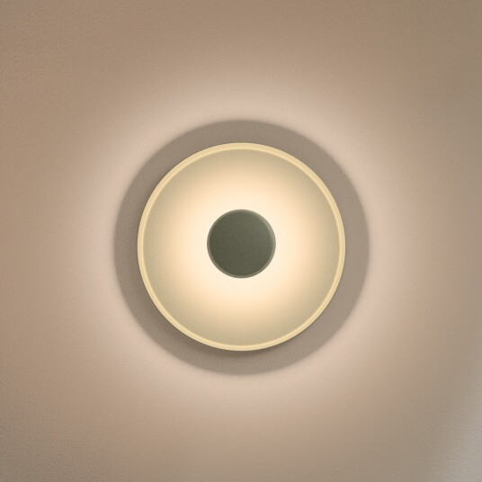 Vegglampe Vibia Top dimmbar Grønn Stue Metall Moderne Grønn