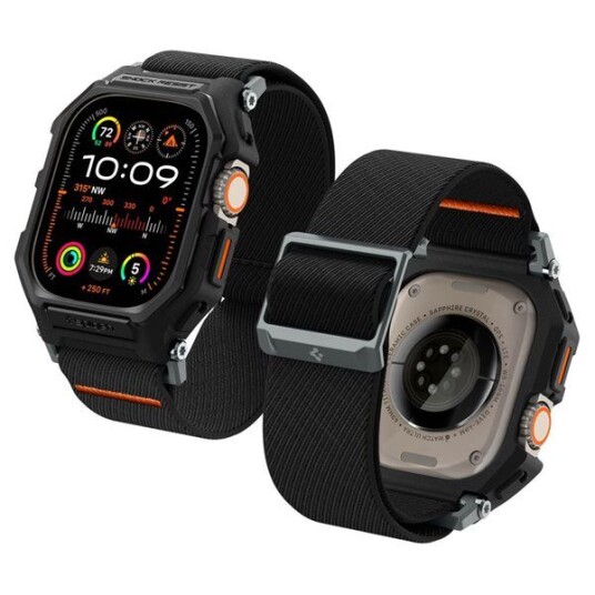 Spigen Lite Fit Pro matte black Apple Watch Ultra 2/1 49mm
