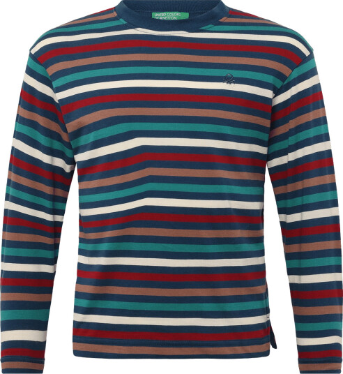 United Colors of Benetton T Shirt L/S Navy 160 United Colors of Benetton T Shirt L/S Navy 160