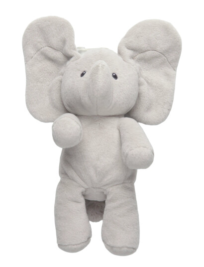 MAKI Gund Peek-A-Boo Flappy Handheld 30 Cm - Grey - ONE SIZE MAKI Gund Peek-A-Boo Flappy Handheld 30 Cm - Grey - ONE SIZE
