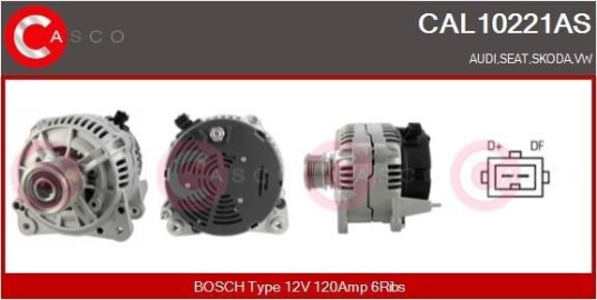 Dynamo CASCO CAL10221AS