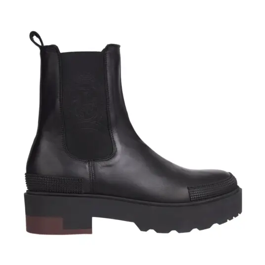 Tommy Hilfiger Herre Sko Svart 44 EU,