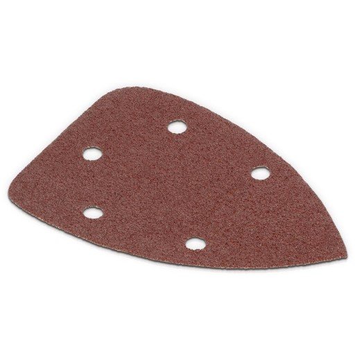 Sandpapir til Slipemus 140x140x80 mm - Korn 60, 5 stk