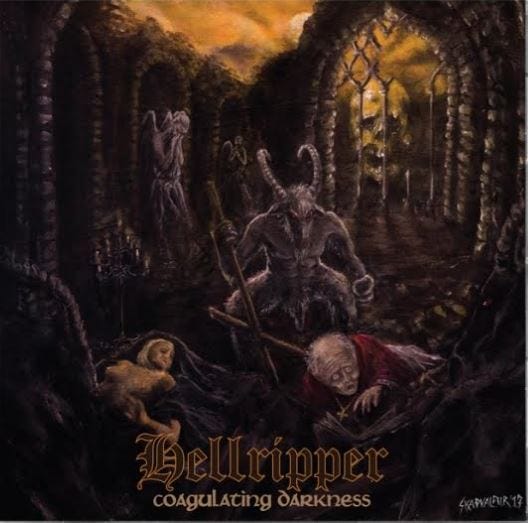 Hellripper Coagulating Darkness CD Hellripper Coagulating Darkness CD