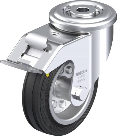 Blickle 546242 Ler-Ve 100R-Fi-El Styrehjul Med Brems