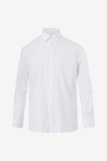 Selected HOMME - Skjorte slhRegethan Shirt LS Classic - Hvit