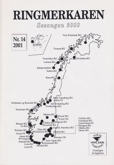 Ringmerkaren nr.14 Sesongen 2000