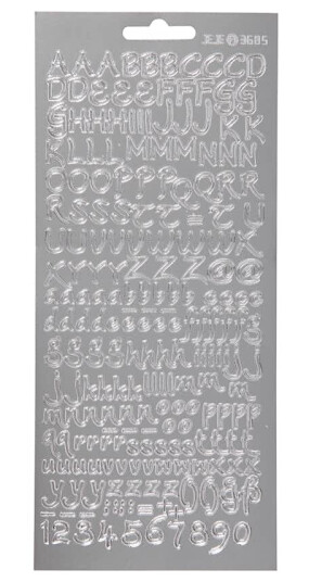 Stickers Creativ Company Bokstaver 3