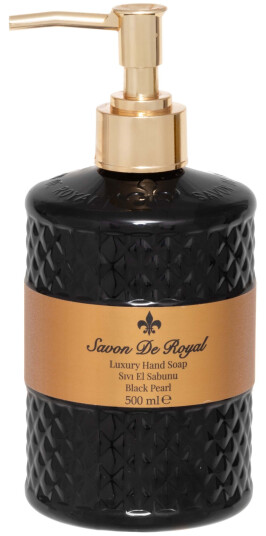 Savon De Royal Black Pearl Liquid Soap 500 ml Savon De Royal Black Pearl Liquid Soap 500 ml
