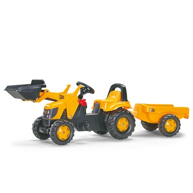 rollytoys rollykid JCB med rollyKid tilhenger og rollyKid laster 023837