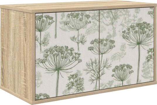 vidaXL Vegghengt TV skap GOTHA 69 x 33 x 40 cm Sonoma eik vidaXL Vegghengt TV skap GOTHA 69 x 33 x 40 cm Sonoma eik