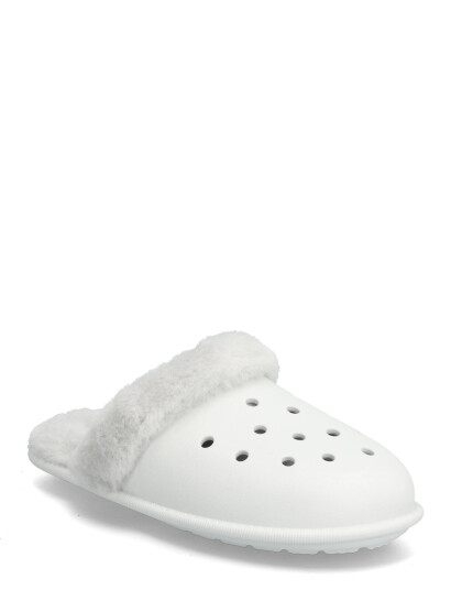 Crocs Classic Fuzz Scuff - White - 37/38