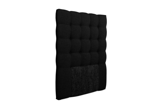 Sengegavl Boxford med Knapper 105 cm Svart