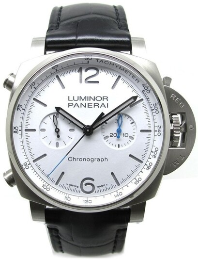 Panerai Herreklokke PAM01218 Luminor Hvit/Lær Ø44 mm