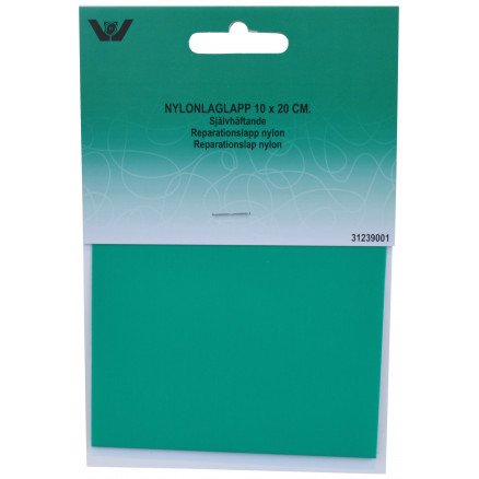 Vj Green Reparasjonslapp Selvklebende Nylon Lysegrønn 10x20 cm 1 stk