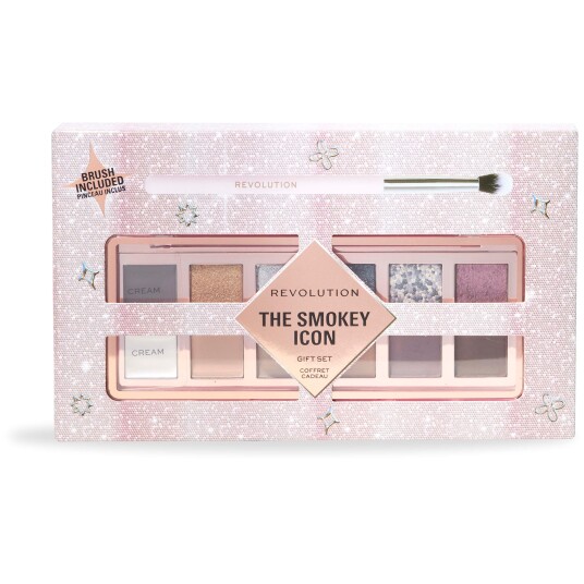 Makeup Revolution The Smokey Icon Palette Gift Set Makeup Revolution The Smokey Icon Palette Gift Set