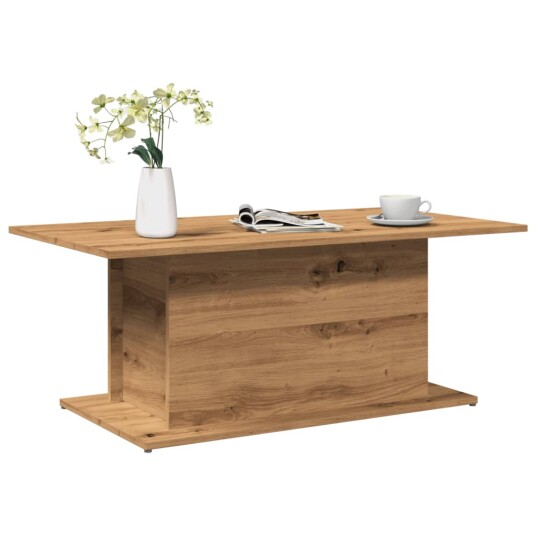 Salongbord artisan eik 102x55,5x40 cm konstruert tre 8721158441461