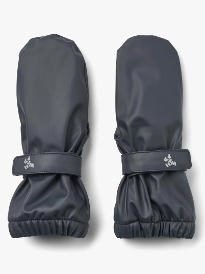 Wheat Rain Mittens Rily Blå S/6-12M Wheat Rain Mittens Rily Blå S/6-12M