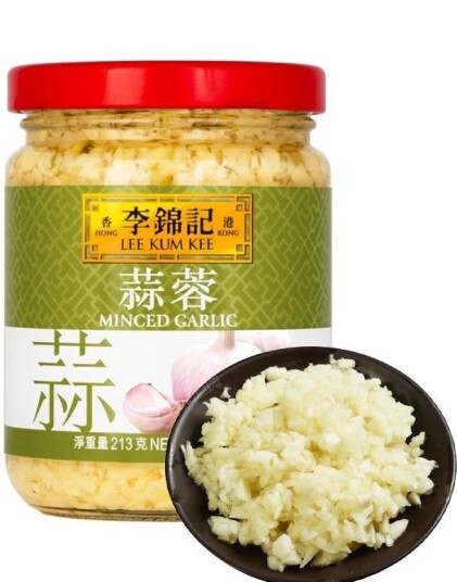 Minced Garlic Sauce   Hakket/Knust Hvit Løk 326 gram Hong Kong