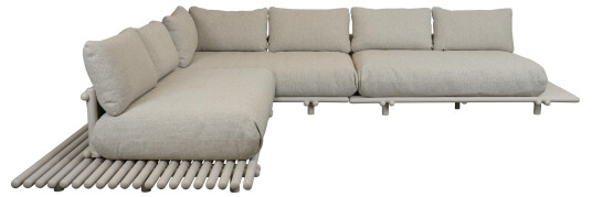 Cane line Sticks hjørnesofa Aluminium/desert sand 3 2 seters moduler Beige