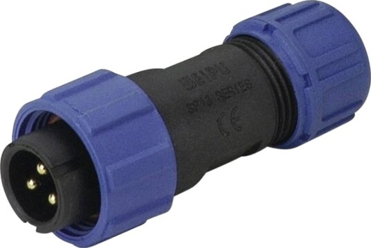 Weipu SP1310 P 5 II Rundplugg 5-Pol SP13